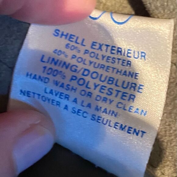 EUC Vintage Khaki Olympic Brand Ultra Suede Midi Skirt - Picture 8 of 9